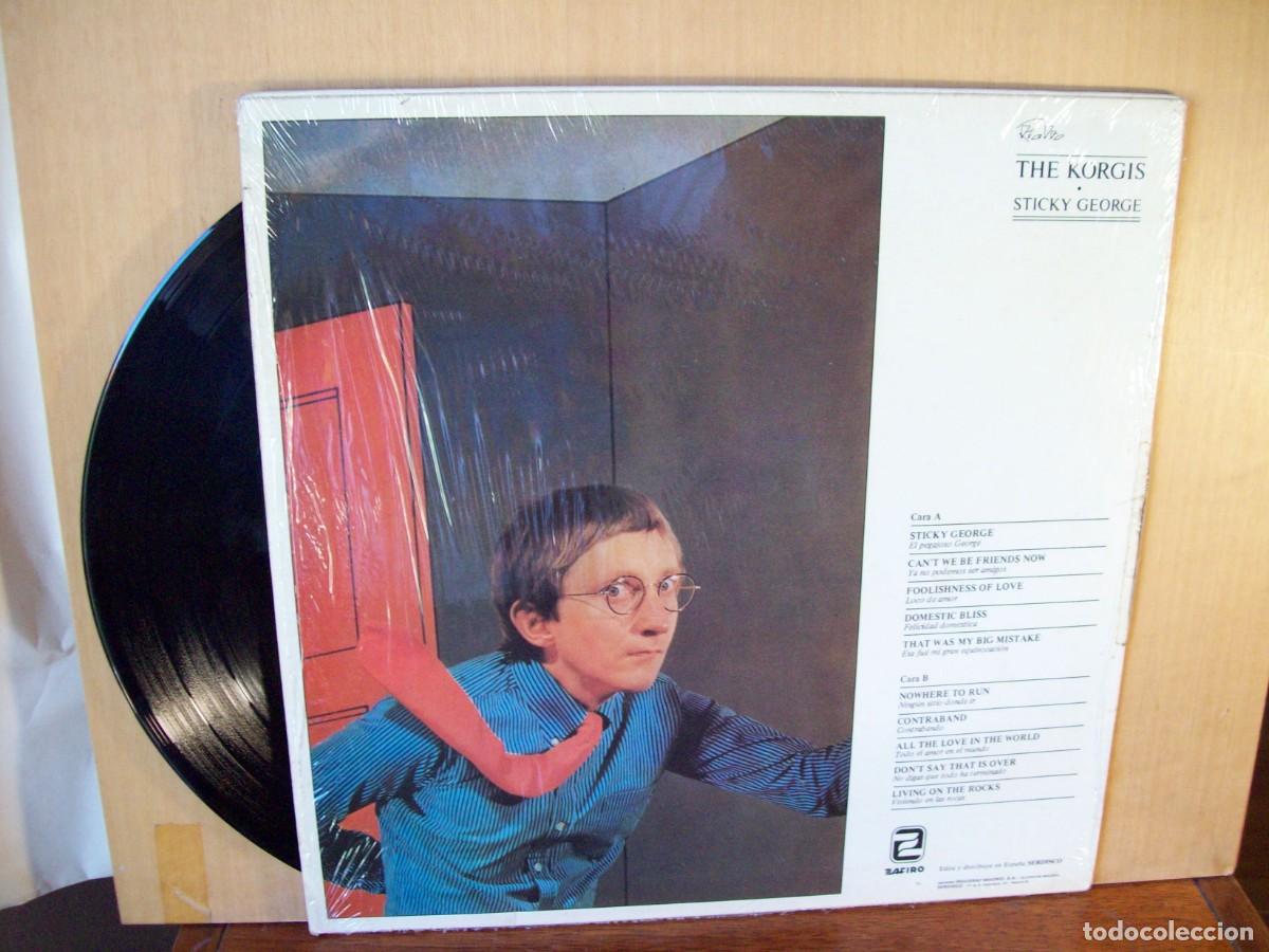 Discos de vinilo: THE KORGIS - STICKY GEORGE - LP - Foto 2