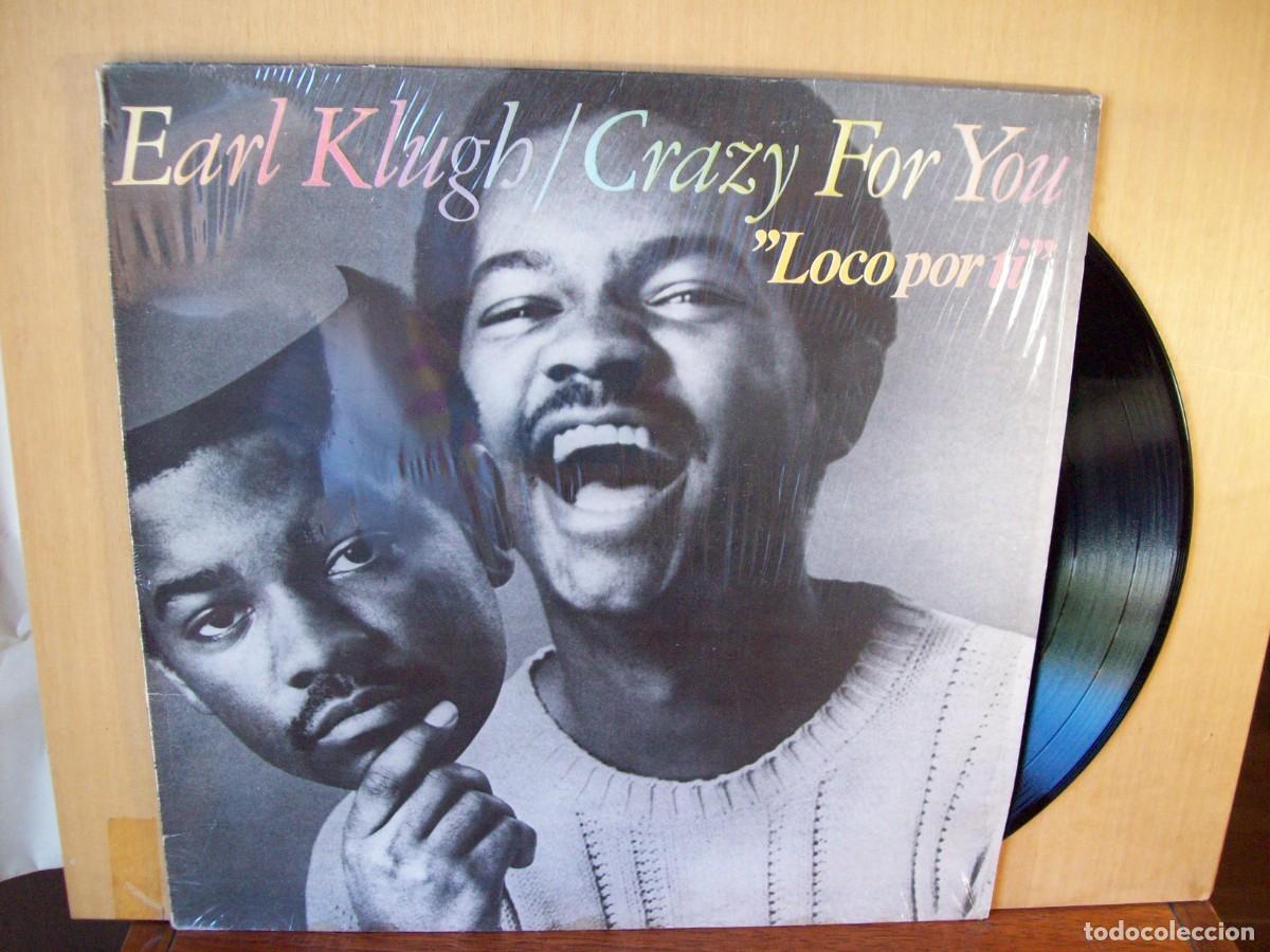 Discos de vinilo: EARL KLUG - CRAZY FOR YOU - LP 1981 - Foto 1