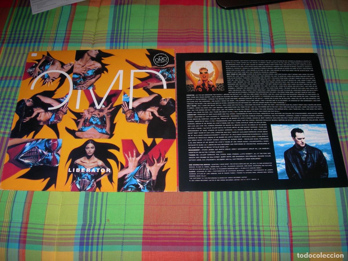 Discos de vinilo: O. M. D. / LIBERATOR / LP / 12 TEMAS / POP - Foto 1