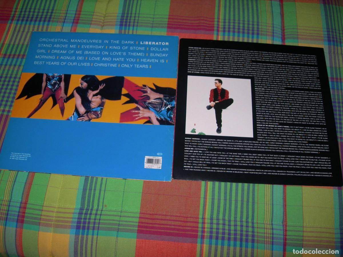 Discos de vinilo: O. M. D. / LIBERATOR / LP / 12 TEMAS / POP - Foto 2