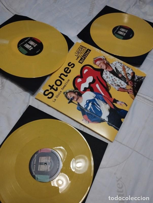 Discos de vinilo: THE ROLLING STONES &ldquo;LA GIOIA SEMPLICE&rdquo; 2017 3LP exc+ - Foto 5
