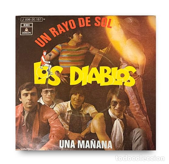 Discos de vinilo: Los Diablos &ndash; Un Rayo De Sol Single 7&rdquo; - Foto 1
