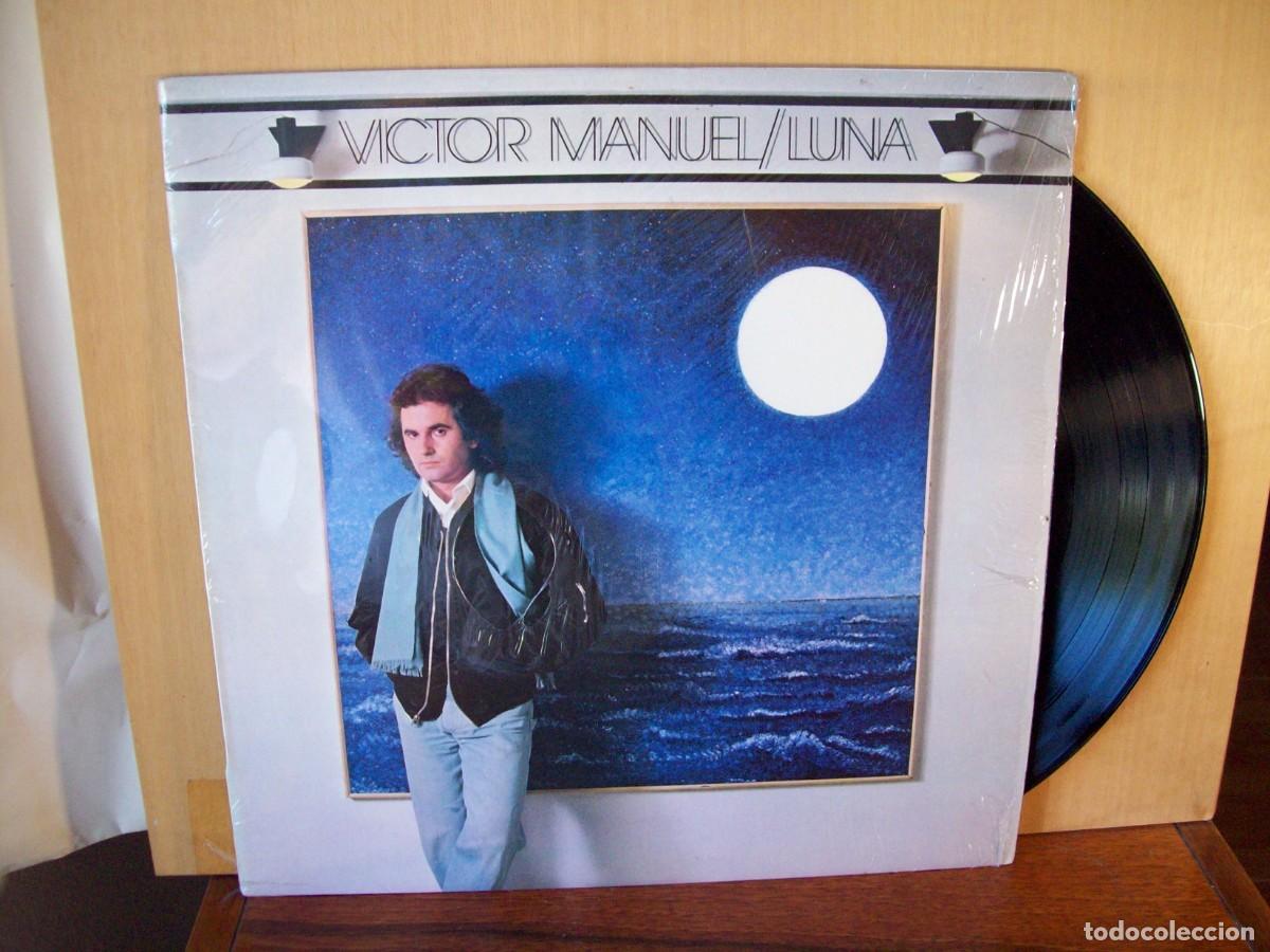 Discos de vinilo: VICTOR MANUEL - LUNA - LP 1980 - Foto 1