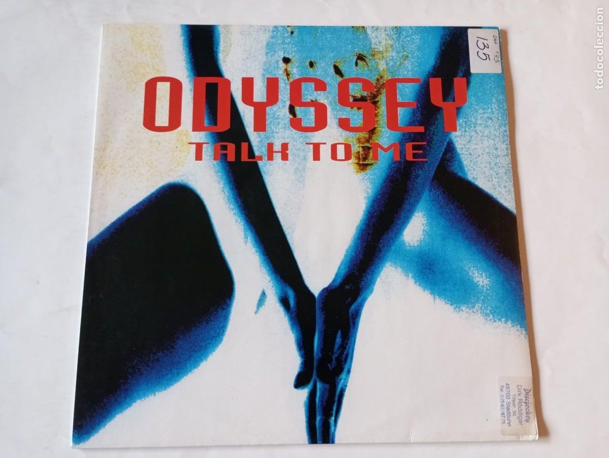 Discos de vinilo: Odyssey - Talk To Me - 1993 - Foto 1