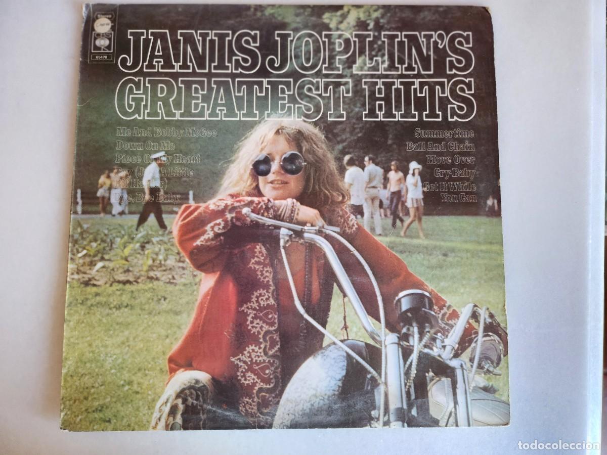 Discos de vinilo: Janis Joplin GREATEST HITS LP - Foto 1