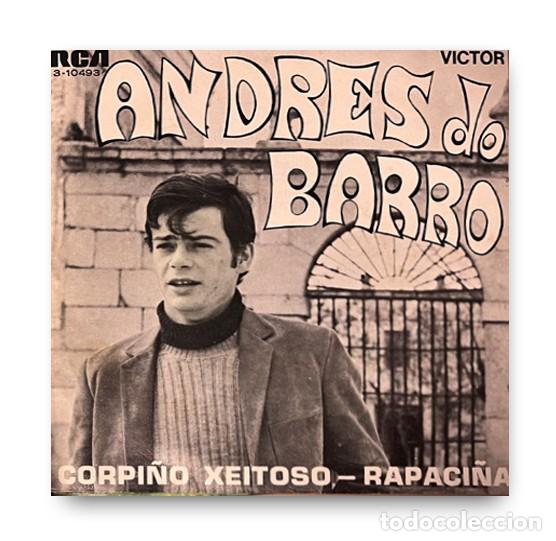 Discos de vinilo: Andres Do Barro &ndash; Corpi&ntilde;o Xeitoso / Rapaci&ntilde;a Single 7&rdquo; - Foto 1