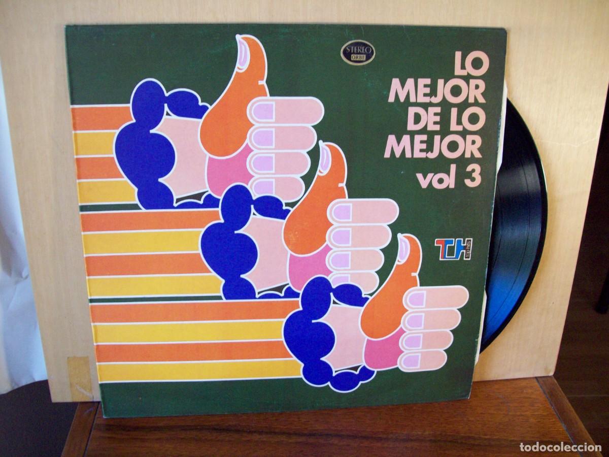 Vinyl records: LO MEJOR DE LO MEJOR VOLUMEN 3 - LP 1977 ARTISTAS VARIOS