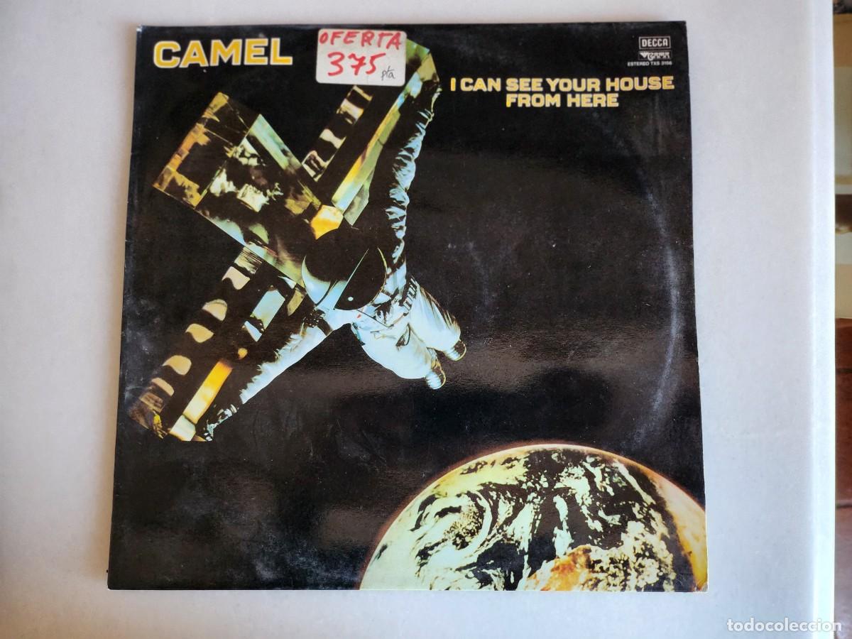 Discos de vinilo: CAMEL I CAN SEE YOUR HOUSE FROM HERE - Foto 1