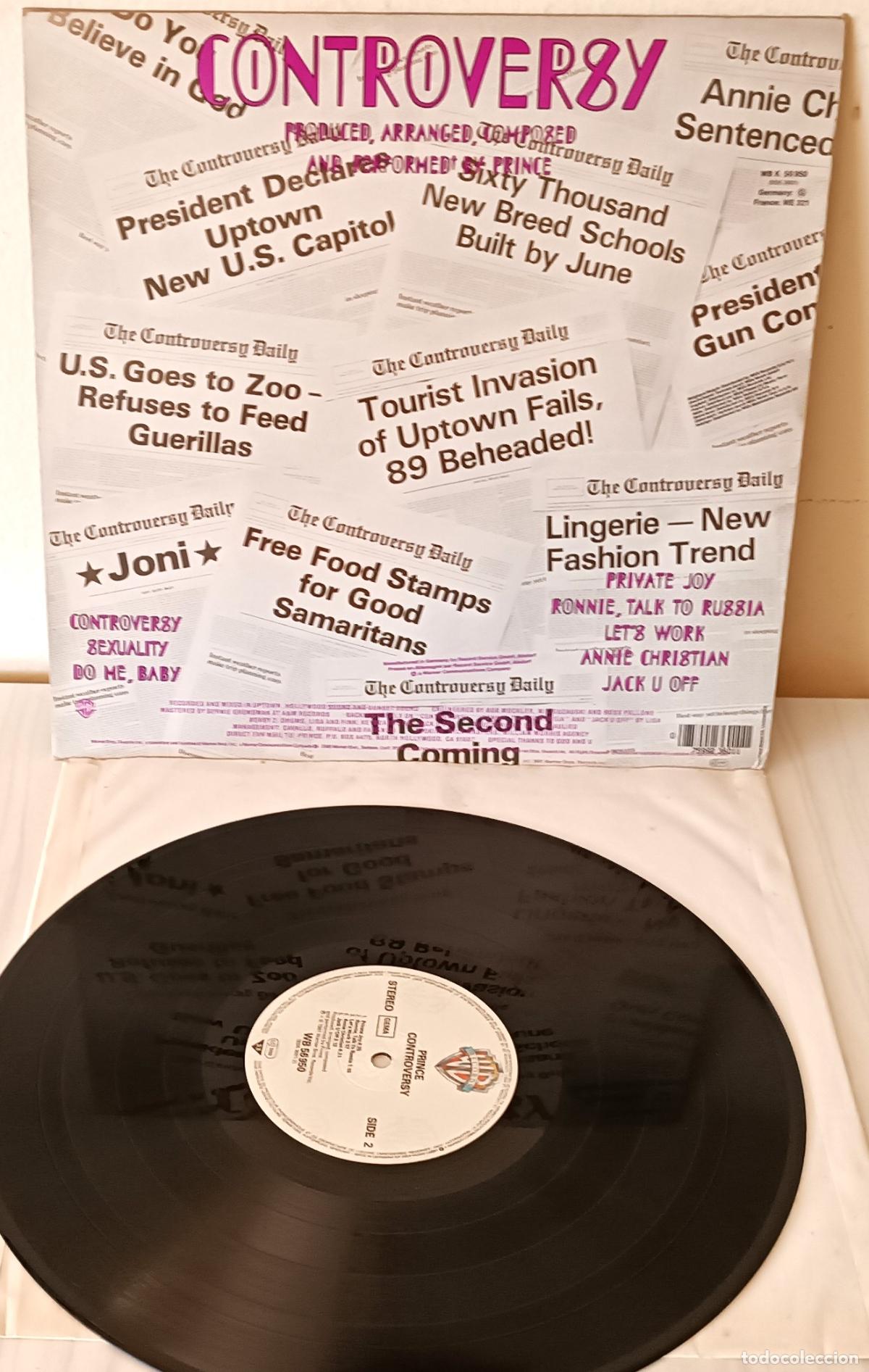 Discos de vinilo: PRINCE - CONTROVERSY WB EDIC. EU - 1981 - Foto 2