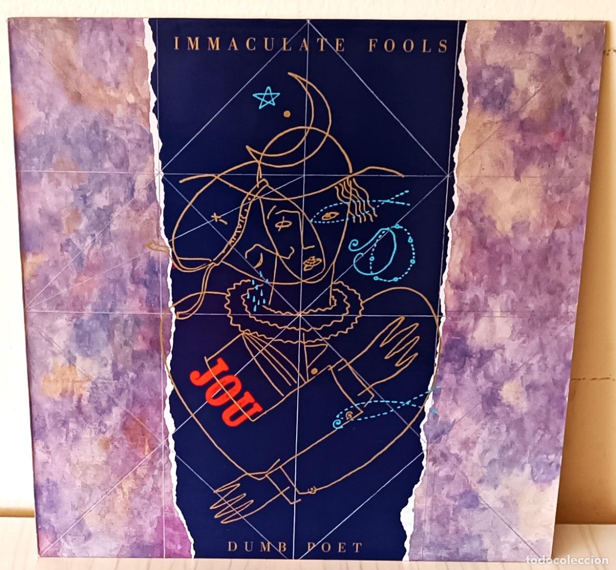 Discos de vinilo: IMMACULATE FOOLS - DUMB POET A M -1987 - Foto 1