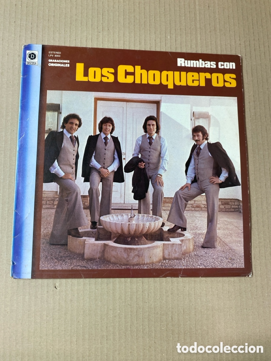 Discos de vinilo: LP RUMBAS CON LOS CHOQUEROS - Foto 1