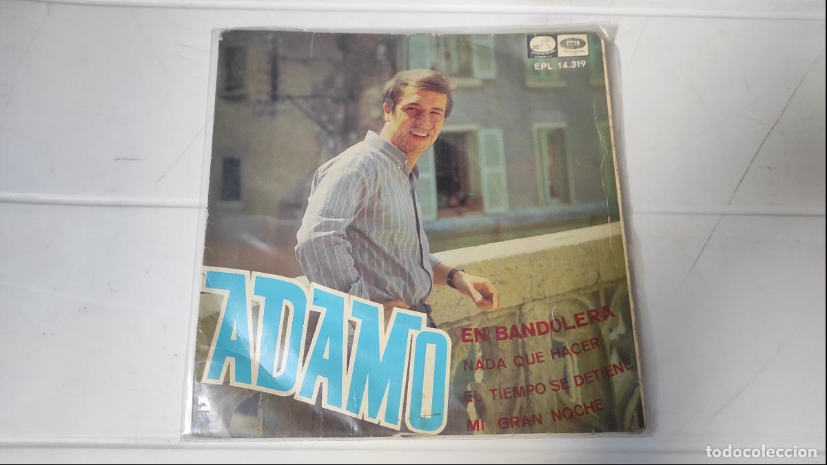 Discos de vinilo: SINGLE ADAMO - EN BANDOLERA - Foto 1