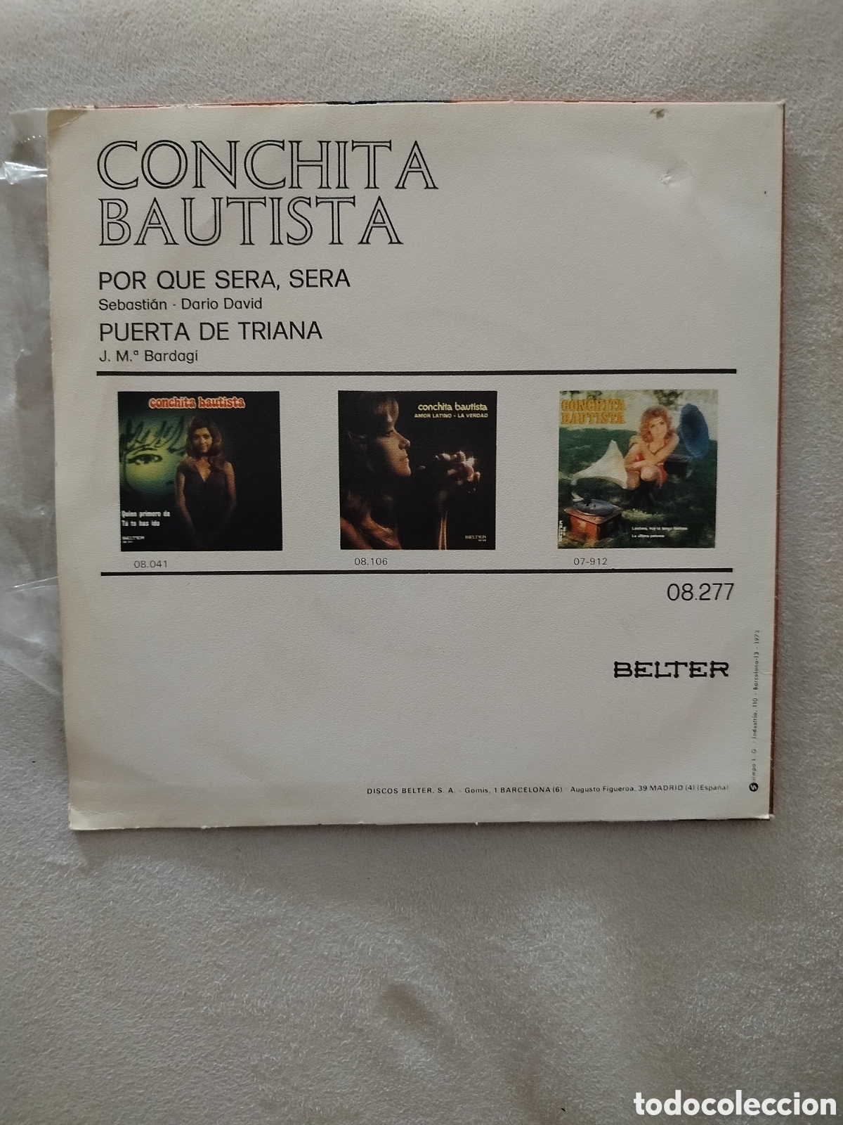 Discos de vinilo: Single Conchita Bautista - Foto 2