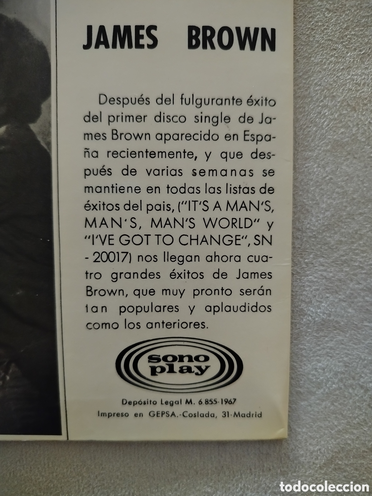 Discos de vinilo: EP James Brown 1967. - Foto 3