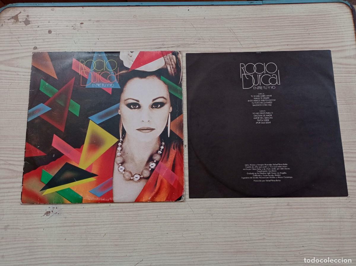 Discos de vinilo: Rocio Durcal - Entre Tu Y Yo LP - Foto 1