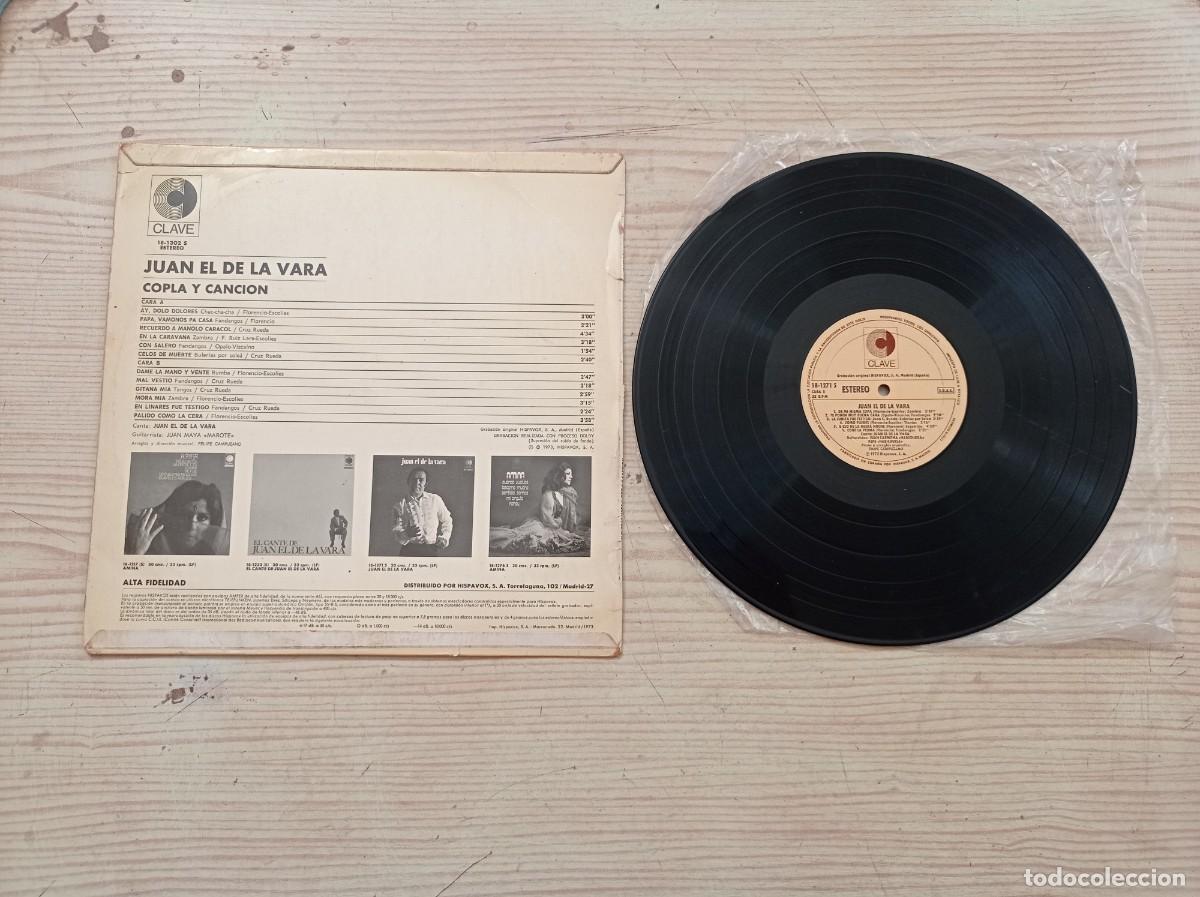 Discos de vinilo: Juan El De La Vara - Copla Y Cancion LP - Foto 2