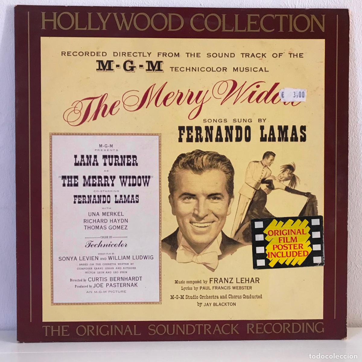 Discos de vinilo: The Merry Widow. Hollywood Collection - Foto 1