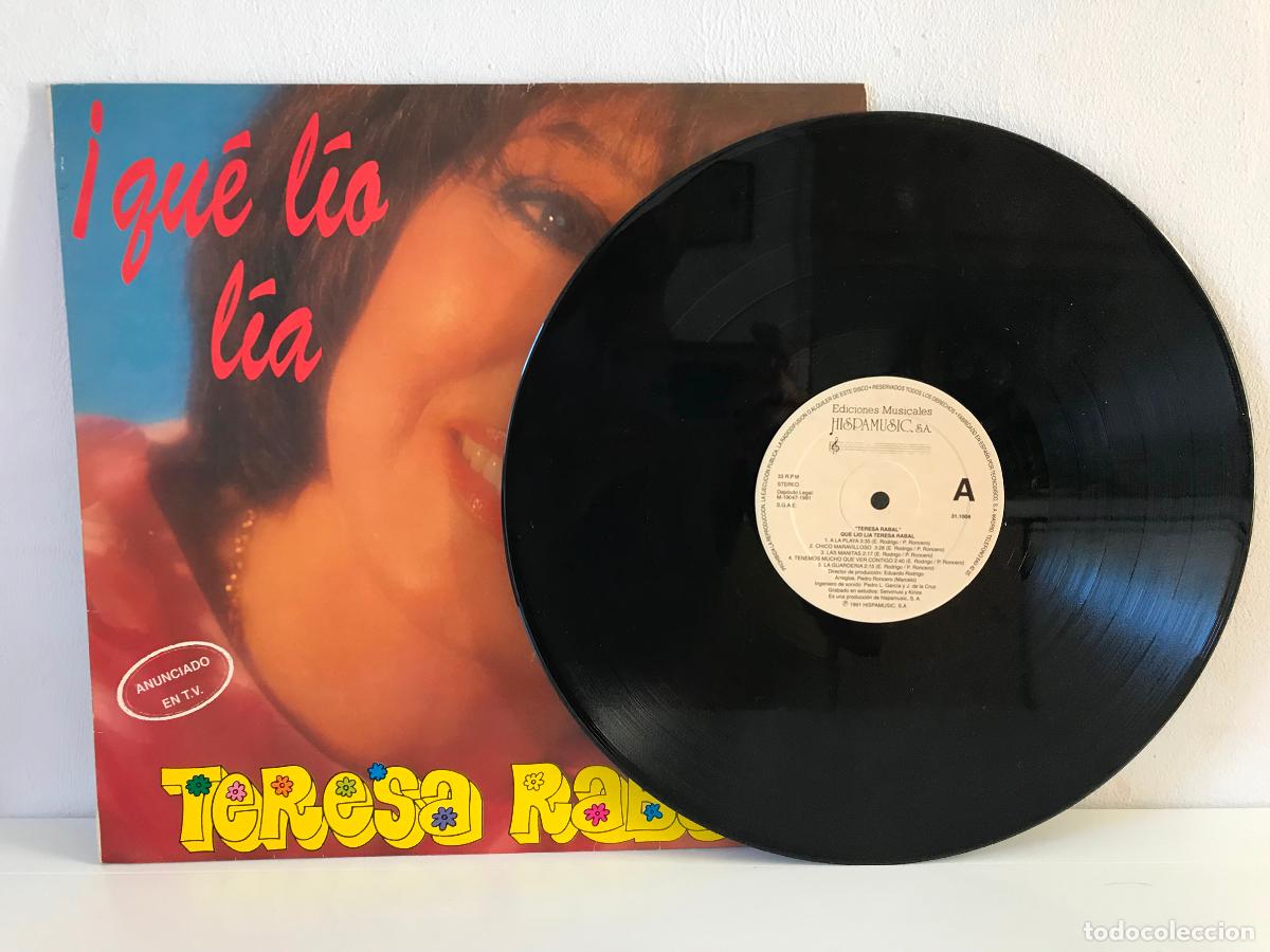 Discos de vinilo: &iexcl;Qu&eacute; l&iacute;o l&iacute;a Teresa Rabal - Foto 3