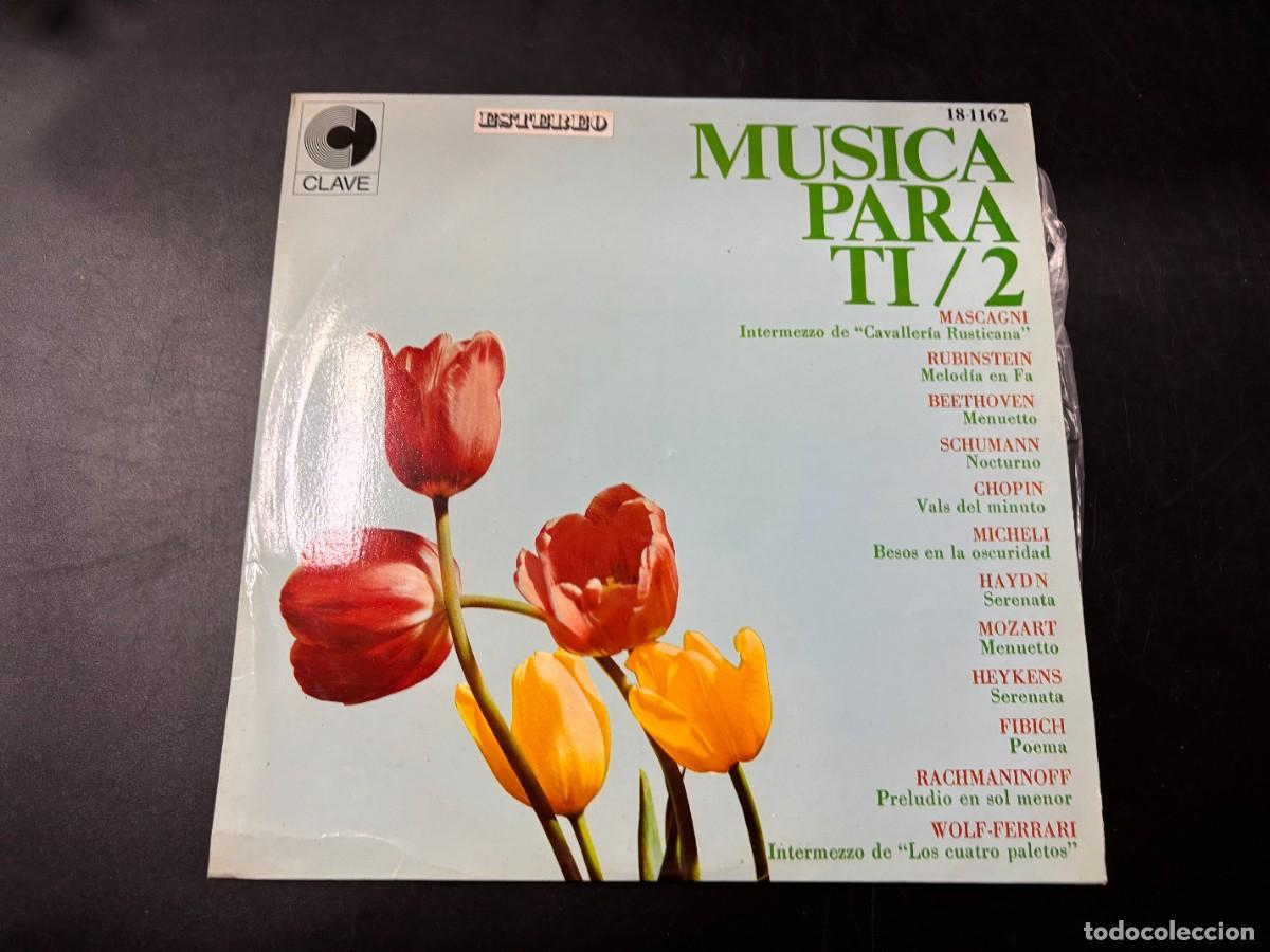 Vinyl-Schallplatten: LP - MUSICA PARA TI / VOL. 2 - CLAVE - MADRID 1969