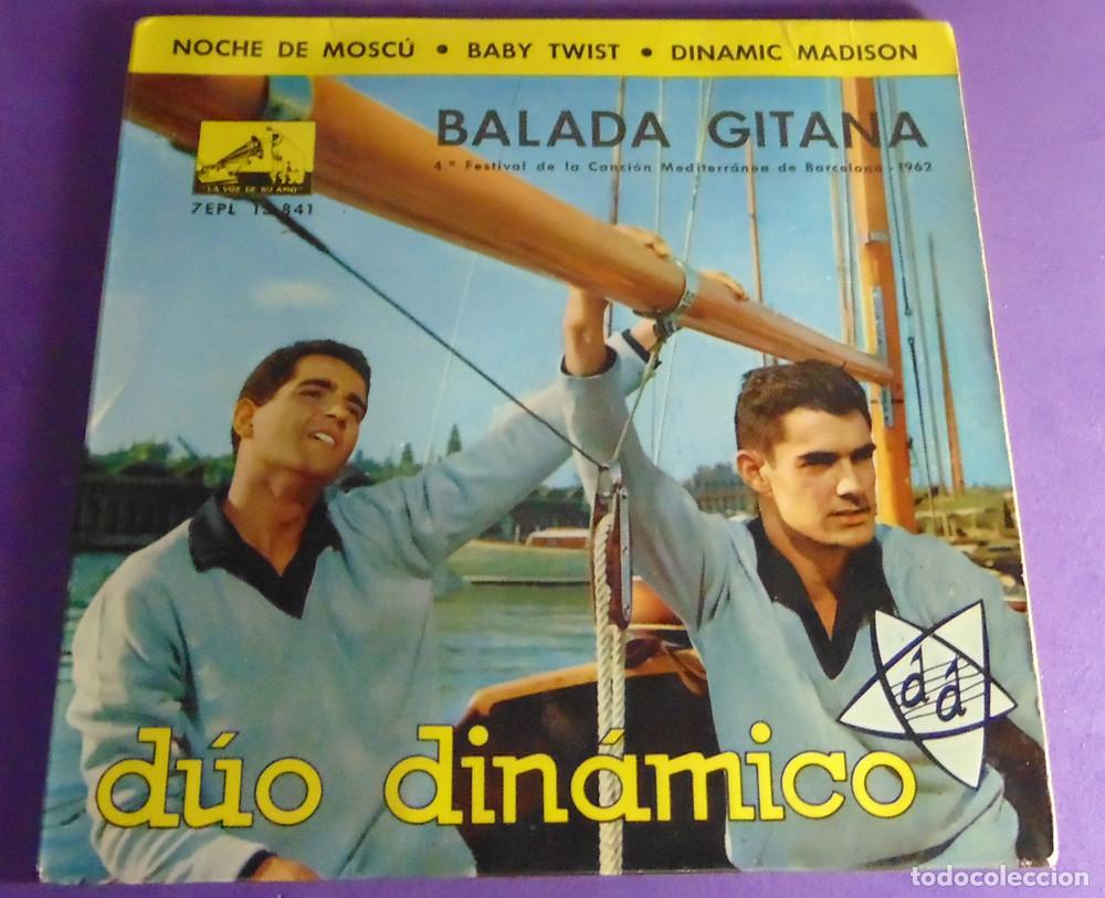 Discos de vinilo: DUO DINAMICO - BALADA GITANA + 3 - EP 1962 - Foto 3