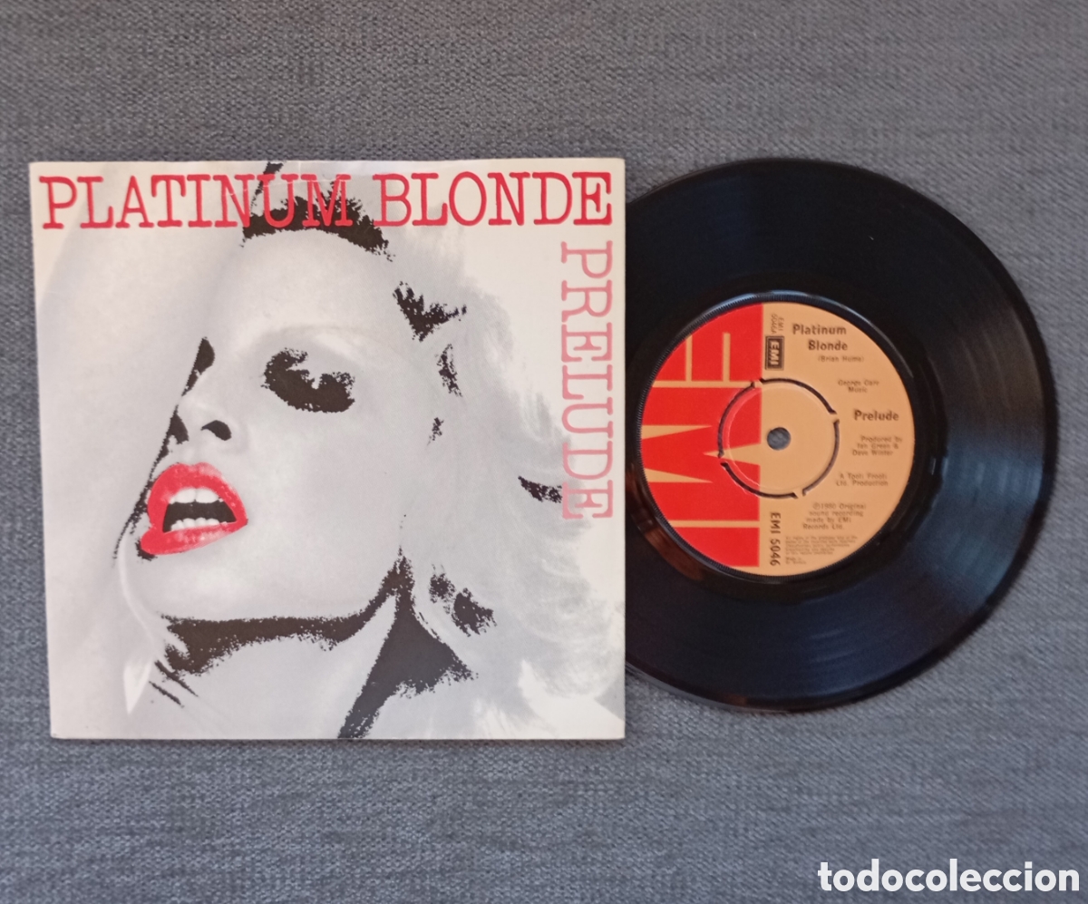 Vinyl-Schallplatten: Prelude. Platinum Blonde/ Wonderful Life. Single 7&rdquo;, a&ntilde;o 1980.