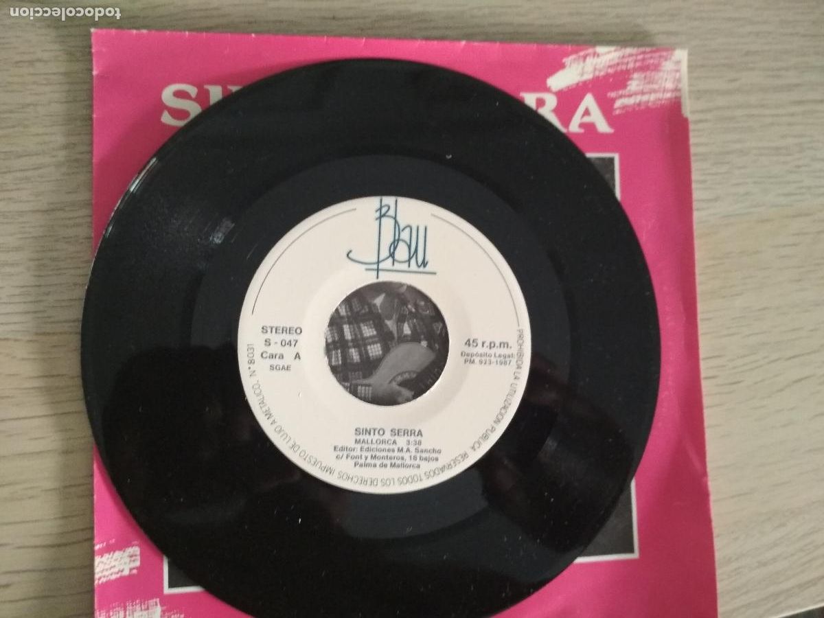 Discos de vinilo: Sinto Serra &lrm;&ndash; Sinto Serra,1987 - Foto 3
