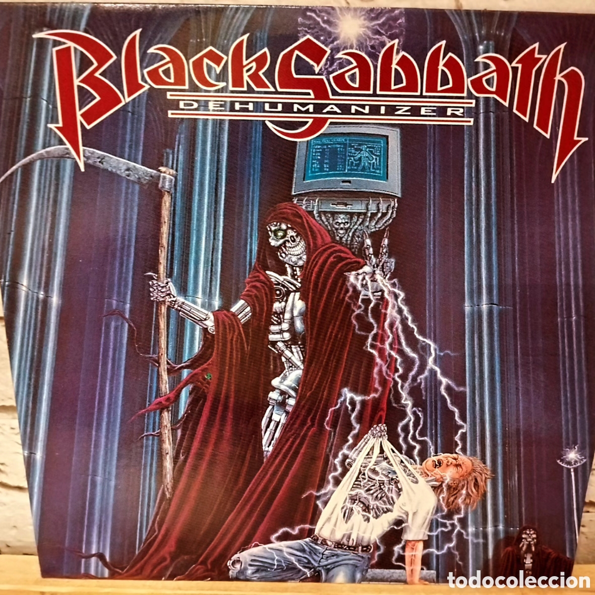 Discos de vinilo: Black Sabbath - Dehumanizer. LP vinilo primera edición original de 1992. Buen estado.