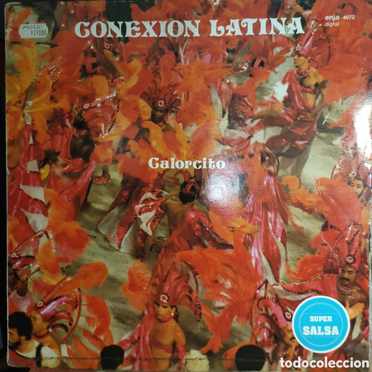 Vinyl records: Conexion Latina &ndash; Calorcito . 1984 original Germany disco LP 12&rdquo; vinilo