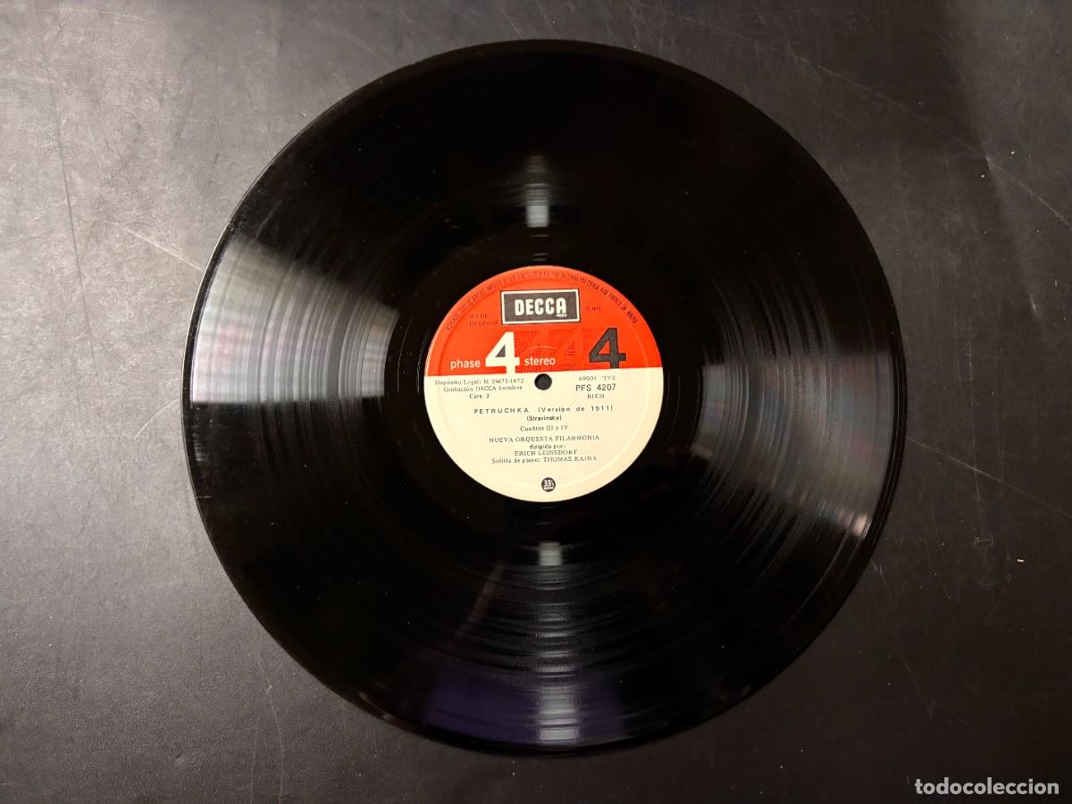 Discos de vinilo: LP - STRAVINSKY - PETRUCHKA - MADRID 1972 - Foto 2