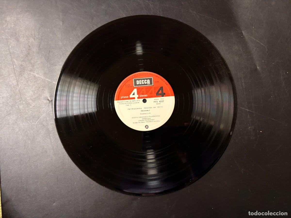 Discos de vinilo: LP - STRAVINSKY - PETRUCHKA - MADRID 1972 - Foto 3