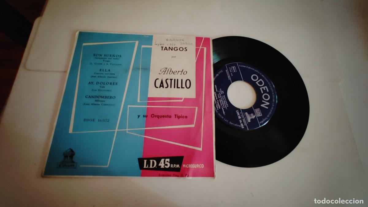 Discos de vinilo: ALBERTO CASTILLO-EP SON SUE&Ntilde;OS +3 - Foto 1