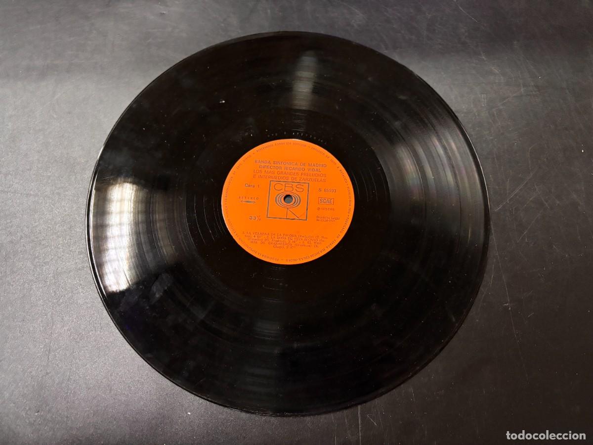 Discos de vinilo: LP - BANDA SINF&Oacute;NICA DE MADRID - RICARDO VIDAL - CBS - 1973 - Foto 2