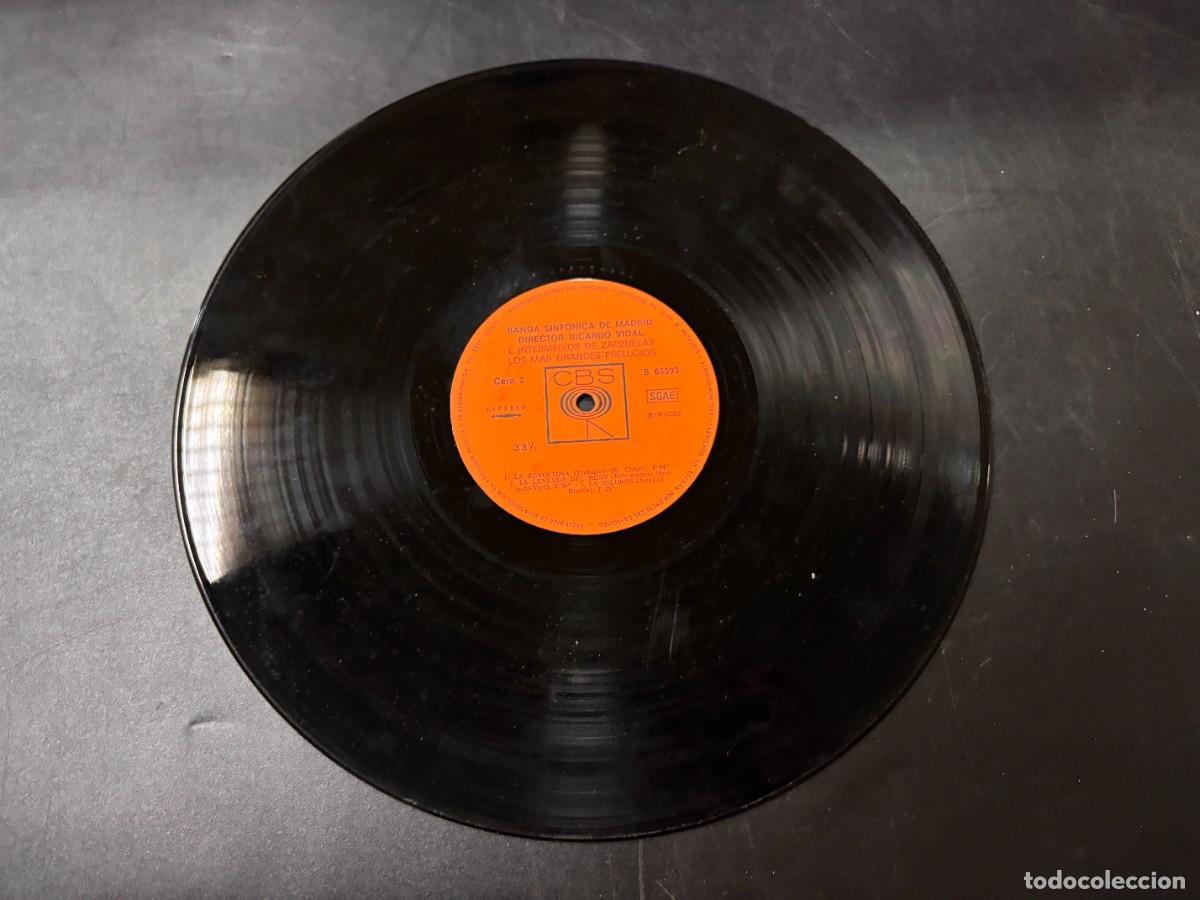 Discos de vinilo: LP - BANDA SINF&Oacute;NICA DE MADRID - RICARDO VIDAL - CBS - 1973 - Foto 3