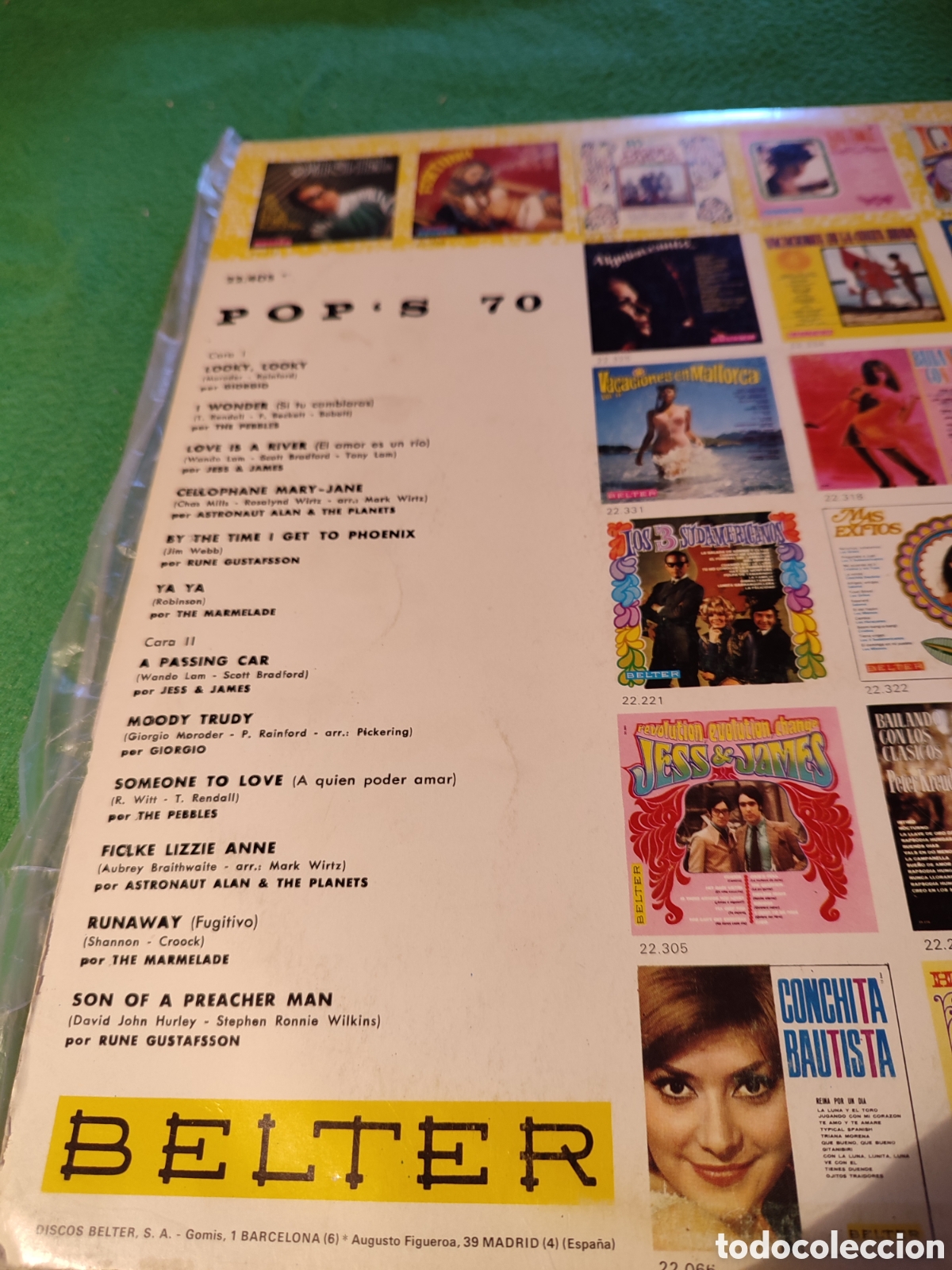 Discos de vinilo: Pops 70 - Varios Belter - Foto 2