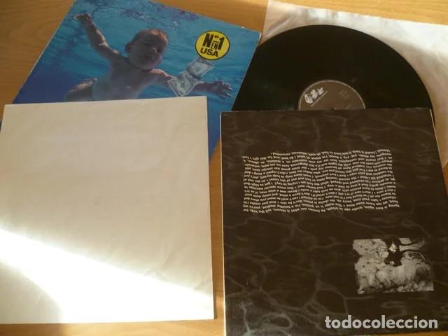Discos de vinilo: NIRVANA NEVERMIND LP VINILO IBEROFON Original Espa&ntilde;a 1991 - Foto 5