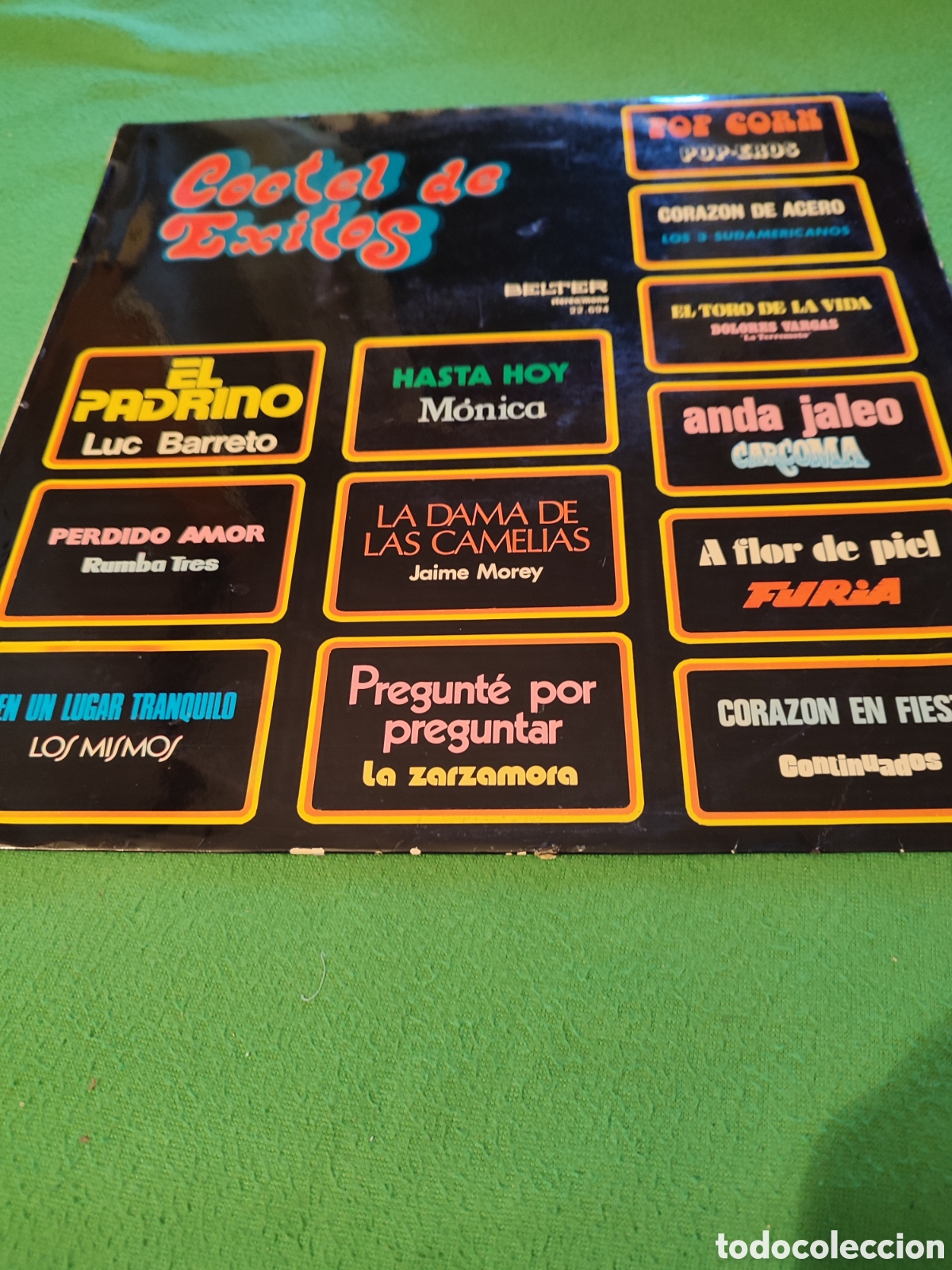 Discos de vinilo: Coctel de &eacute;xitos - Varios Belter - Foto 1