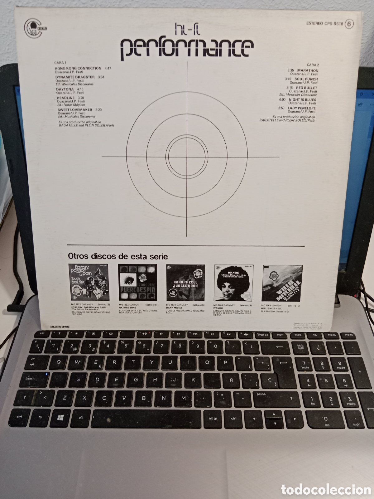 Discos de vinilo: Performance - Hifi performance (Espa&ntilde;a 1977) - Foto 2