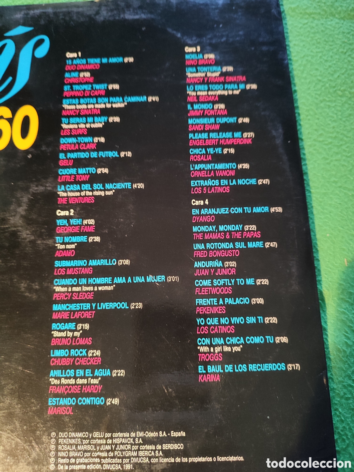 Discos de vinilo: Lo m&aacute;s de los 60 - Varios Perfil ( Belter) - Foto 2
