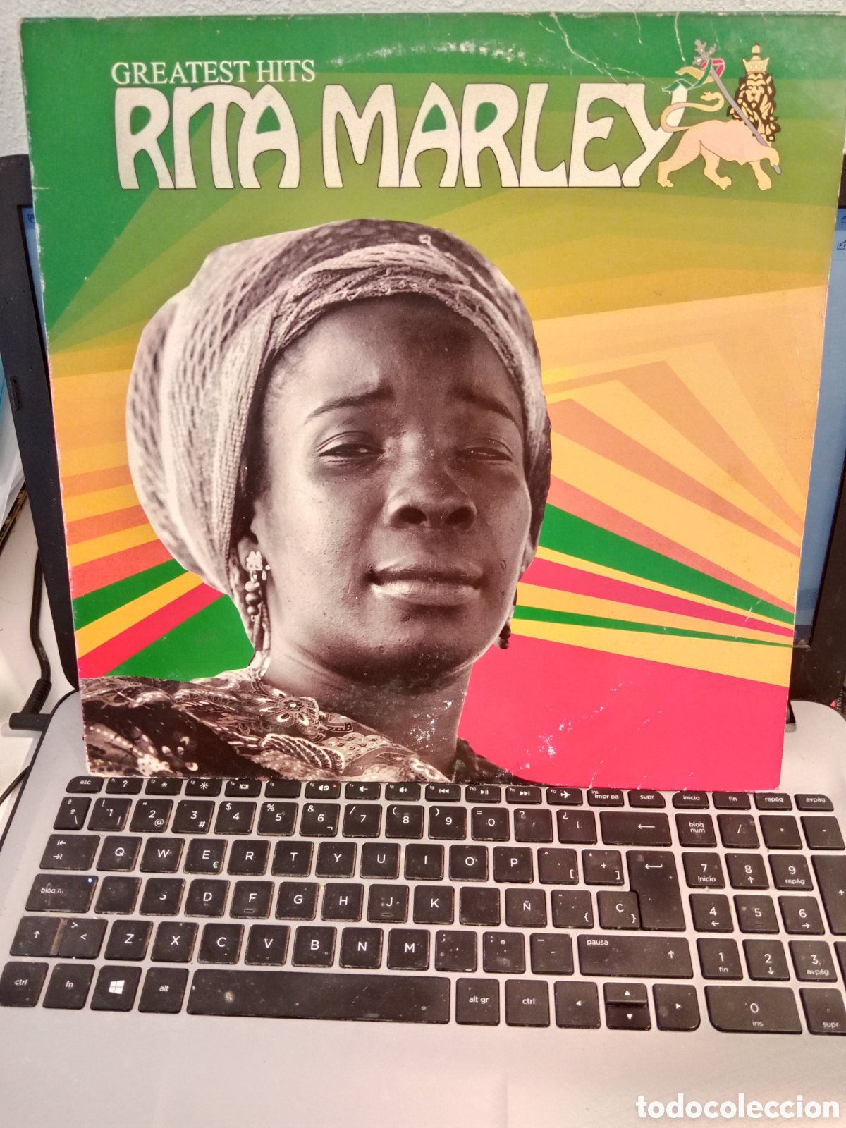 Discos de vinilo: Rita Marley - Greatest hits (Espa&ntilde;a 1993) - Foto 1