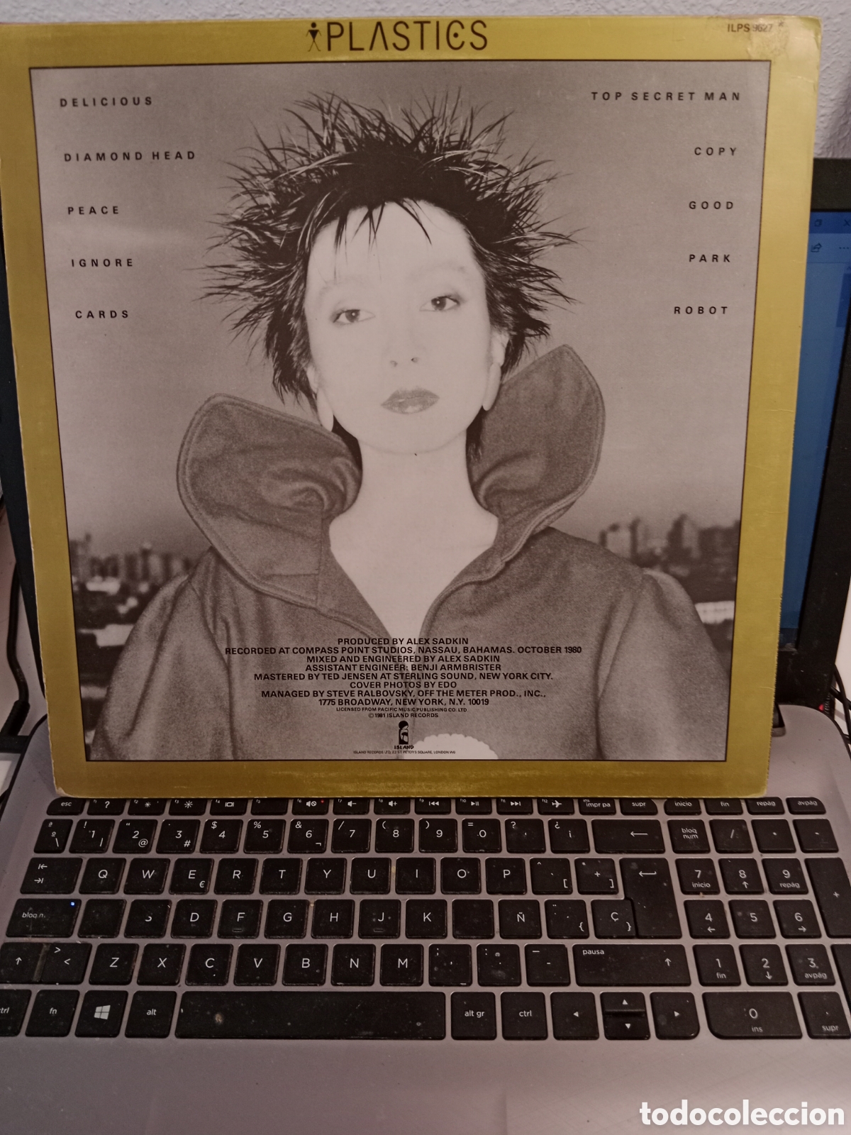 Discos de vinilo: Plastics - Welcome back (UK 1981) - Foto 2