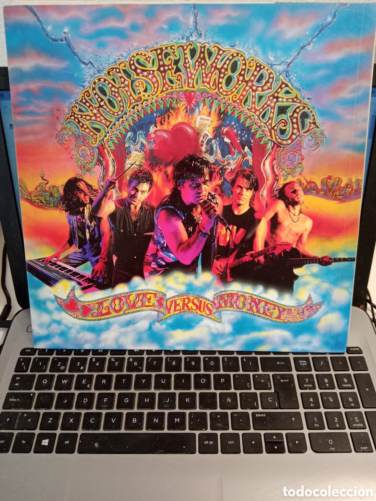 Discos de vinilo: Noiseworks - Love versus Money (Espa&ntilde;a) - Foto 1