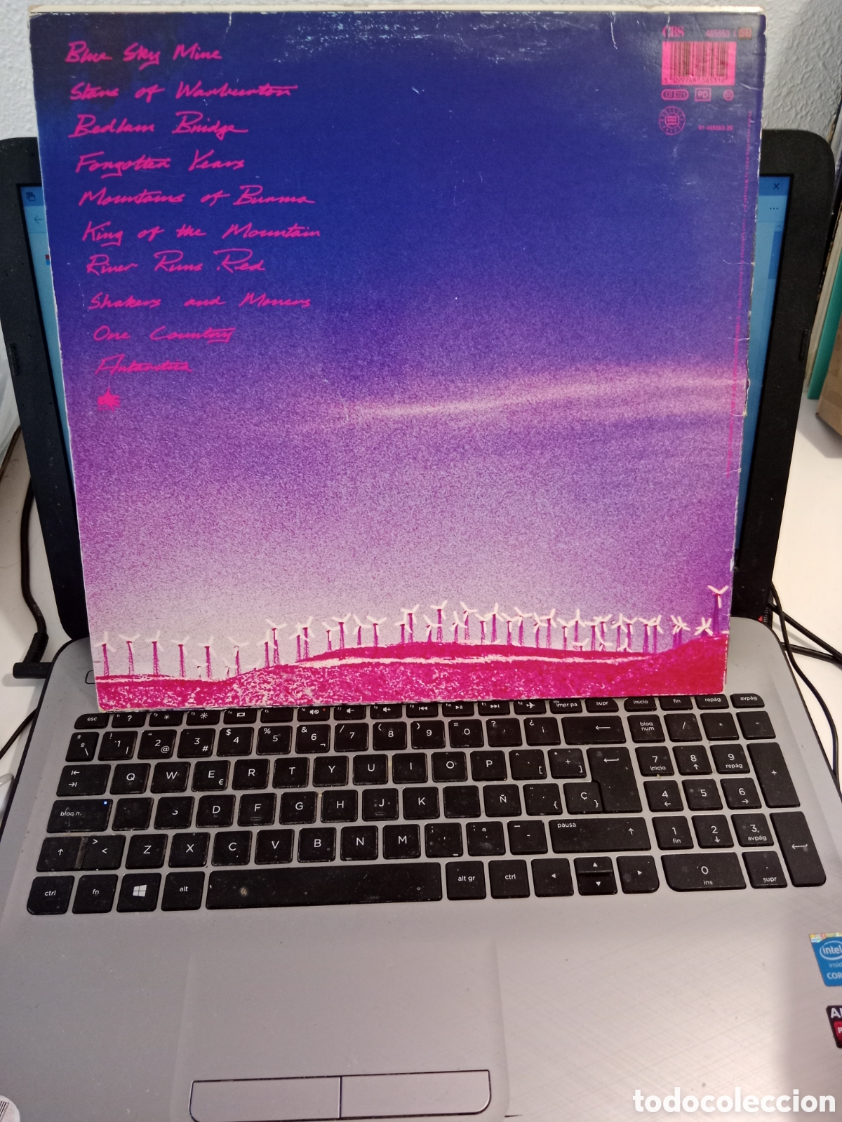 Discos de vinilo: Midnight Oil - Blue Sky mining (Espa&ntilde;a 1990) - Foto 2