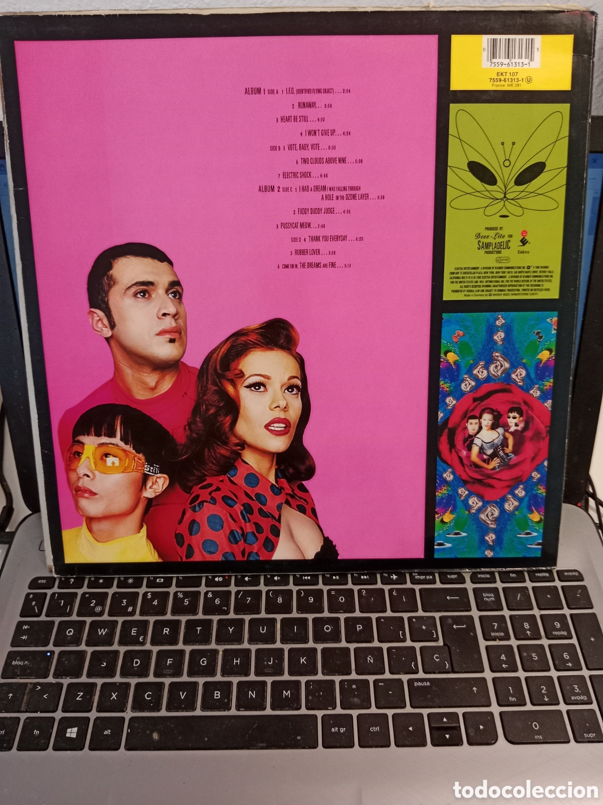 Discos de vinilo: Deee-Lite - Infinity within (Europa 1992 doble lp) - Foto 2