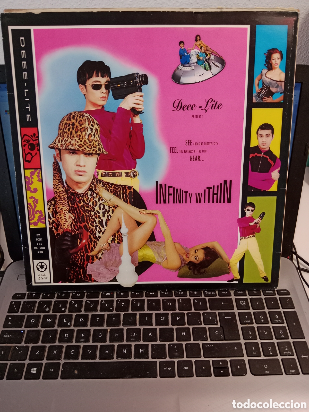 Discos de vinilo: Deee-Lite - Infinity within (Europa 1992 doble lp) - Foto 1