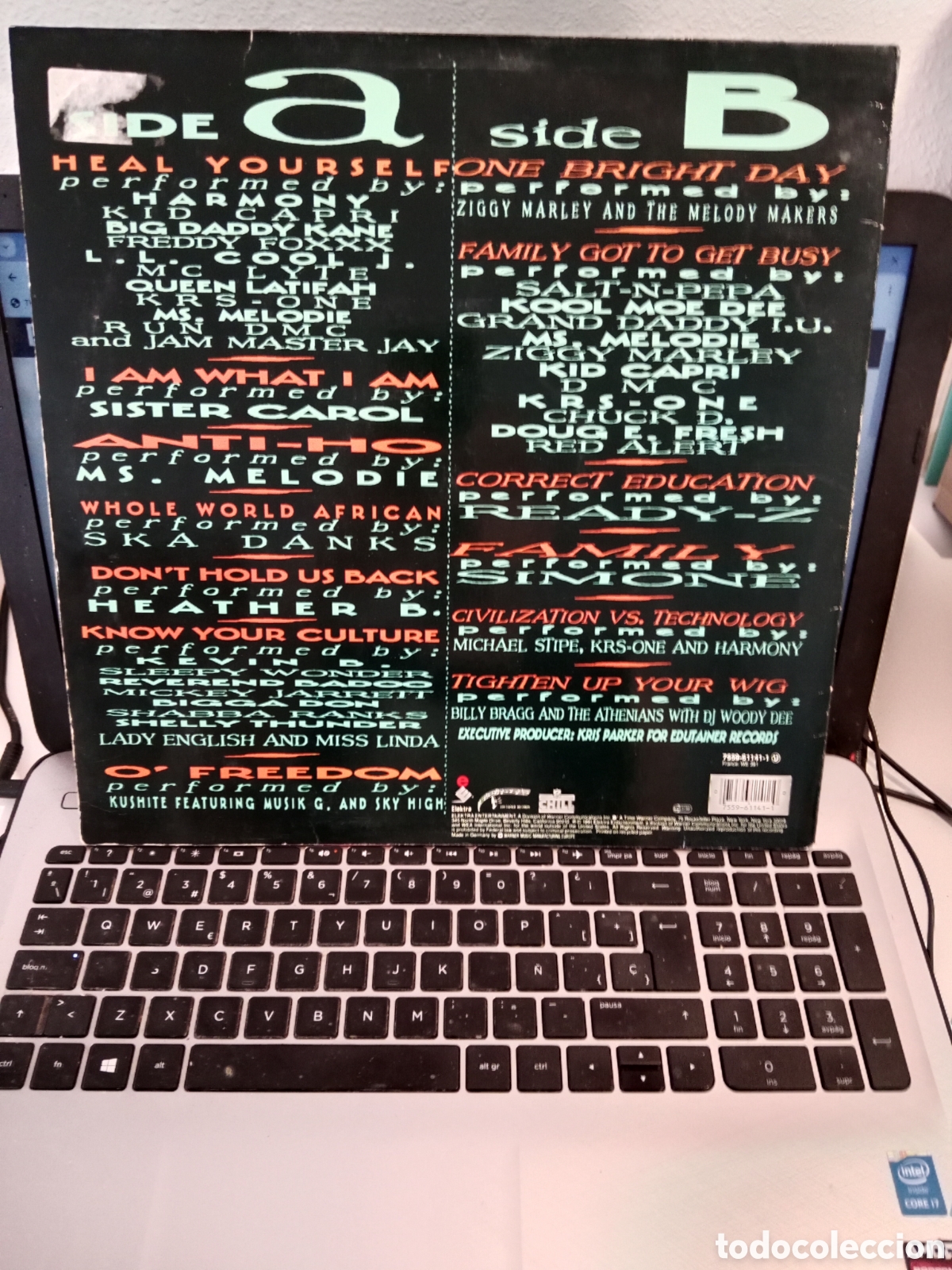 Discos de vinilo: H.E.A.L. - Civilizati&oacute;n VS technology (Europa 1991) - Foto 2