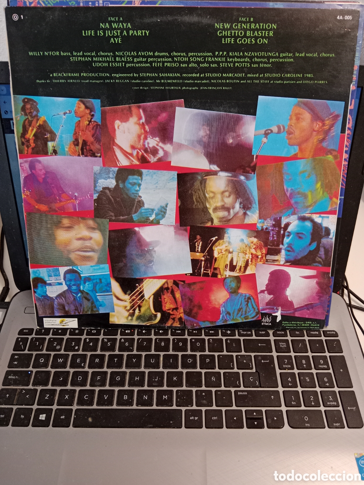 Discos de vinilo: Ghetto Blaster - People (Espa&ntilde;a 1987) - Foto 2