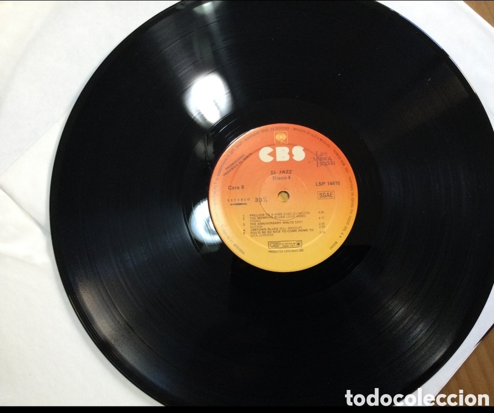 Discos de vinilo: 4LP + Libro La m&uacute;sica elegida - El Jazz - Foto 3