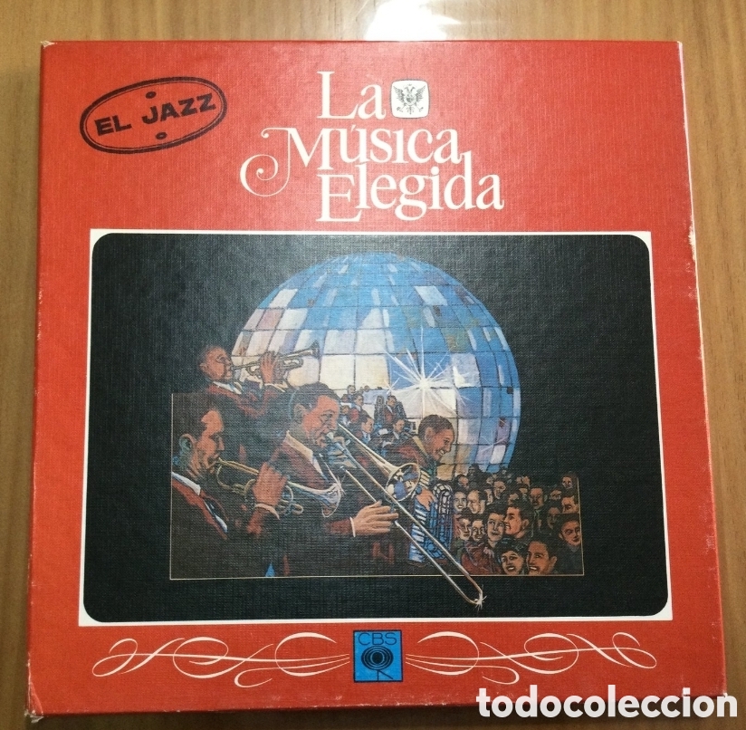 Discos de vinilo: 4LP + Libro La m&uacute;sica elegida - El Jazz - Foto 1