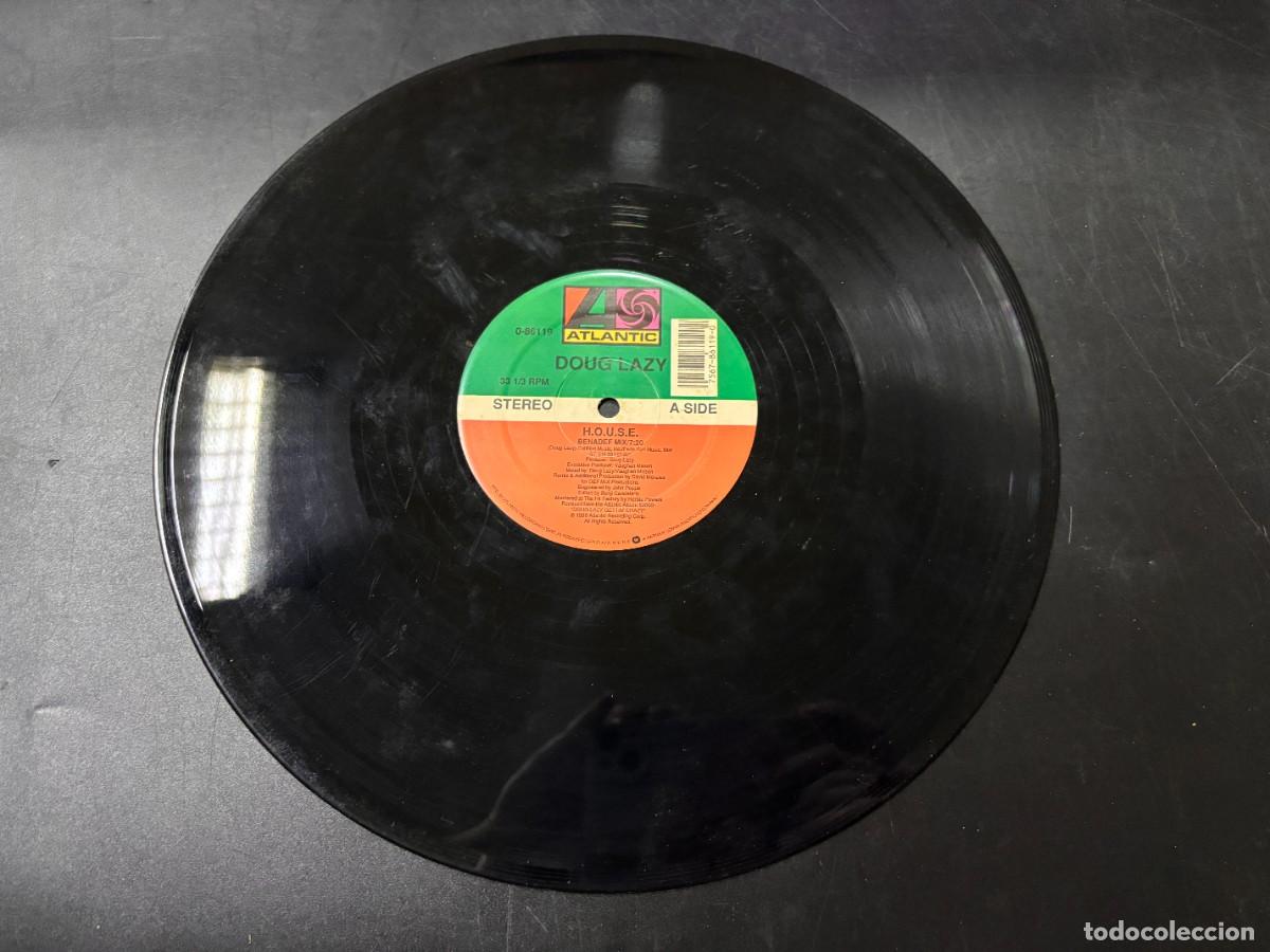 Discos de vinilo: LP - DOUG LAZY - H.O.U.S.E. - ATLANTIC RECORDING - 1990 - Foto 2