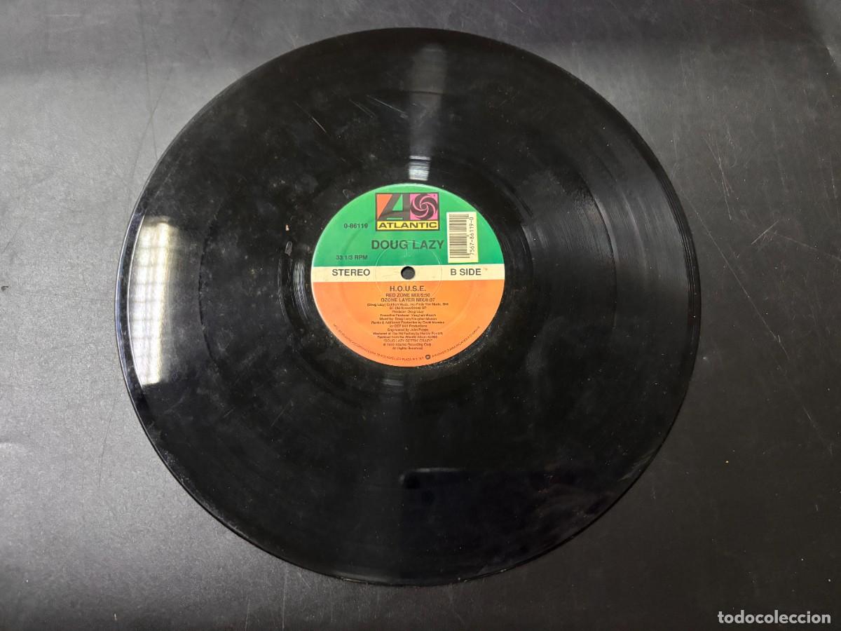 Discos de vinilo: LP - DOUG LAZY - H.O.U.S.E. - ATLANTIC RECORDING - 1990 - Foto 3